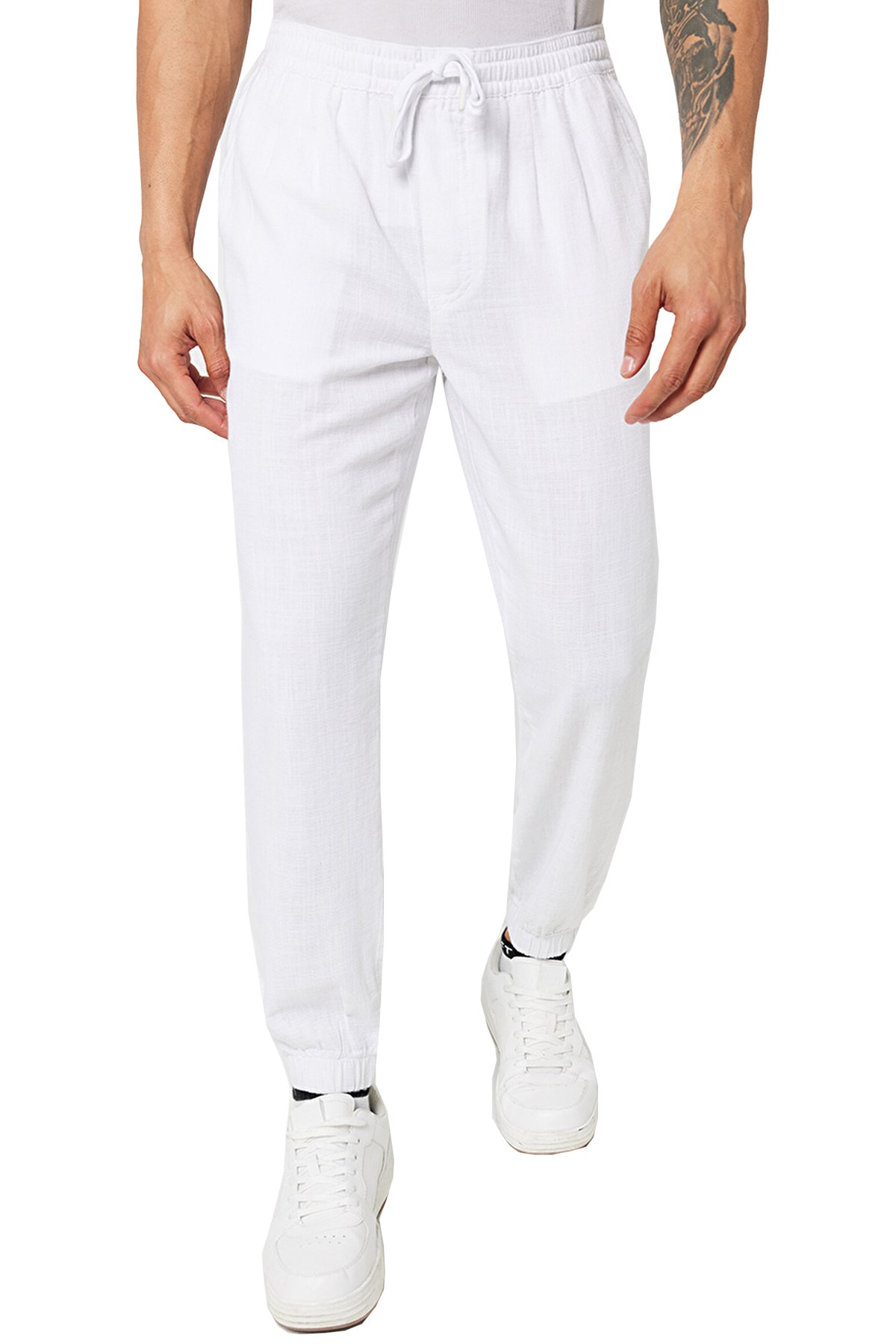 Loft Regular Fit Erkek Pantolon LF2029015 Beyaz