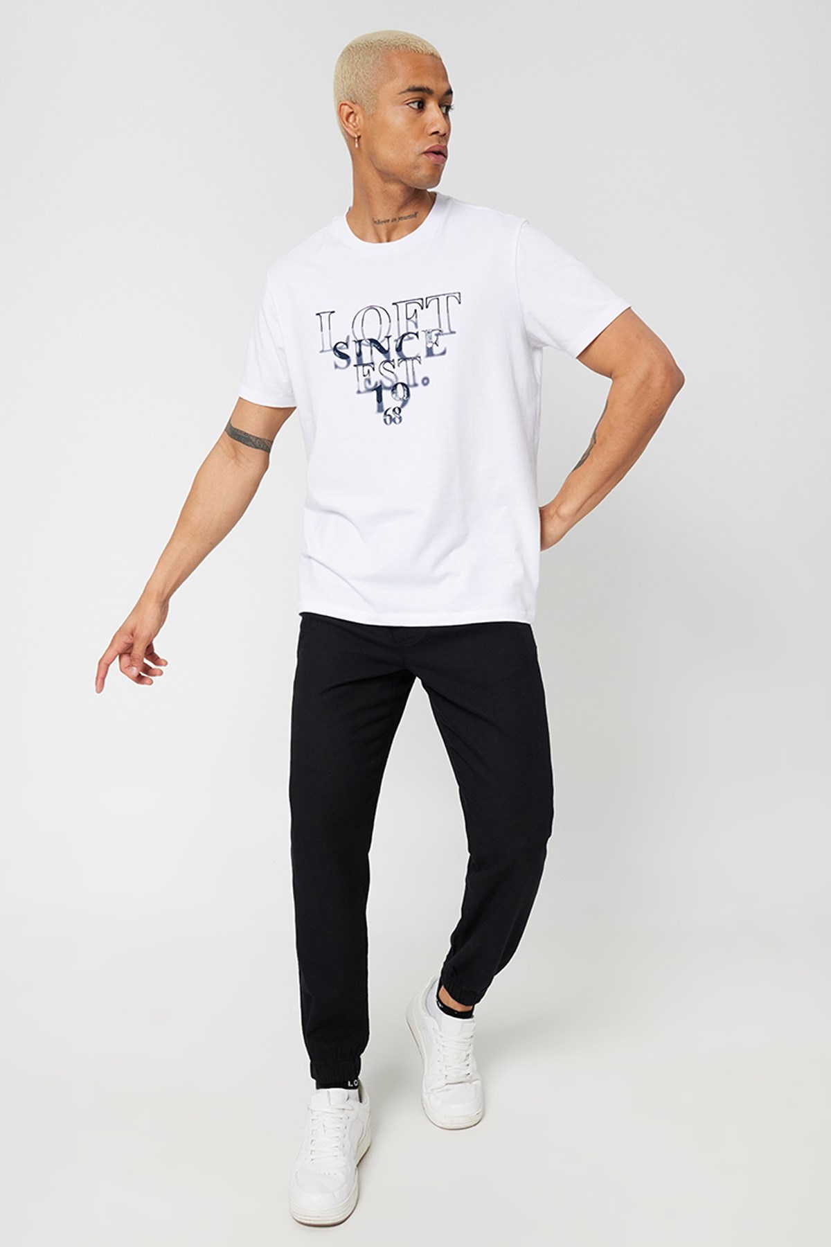Loft Regular Fit Erkek Pantolon LF2029015 Siyah