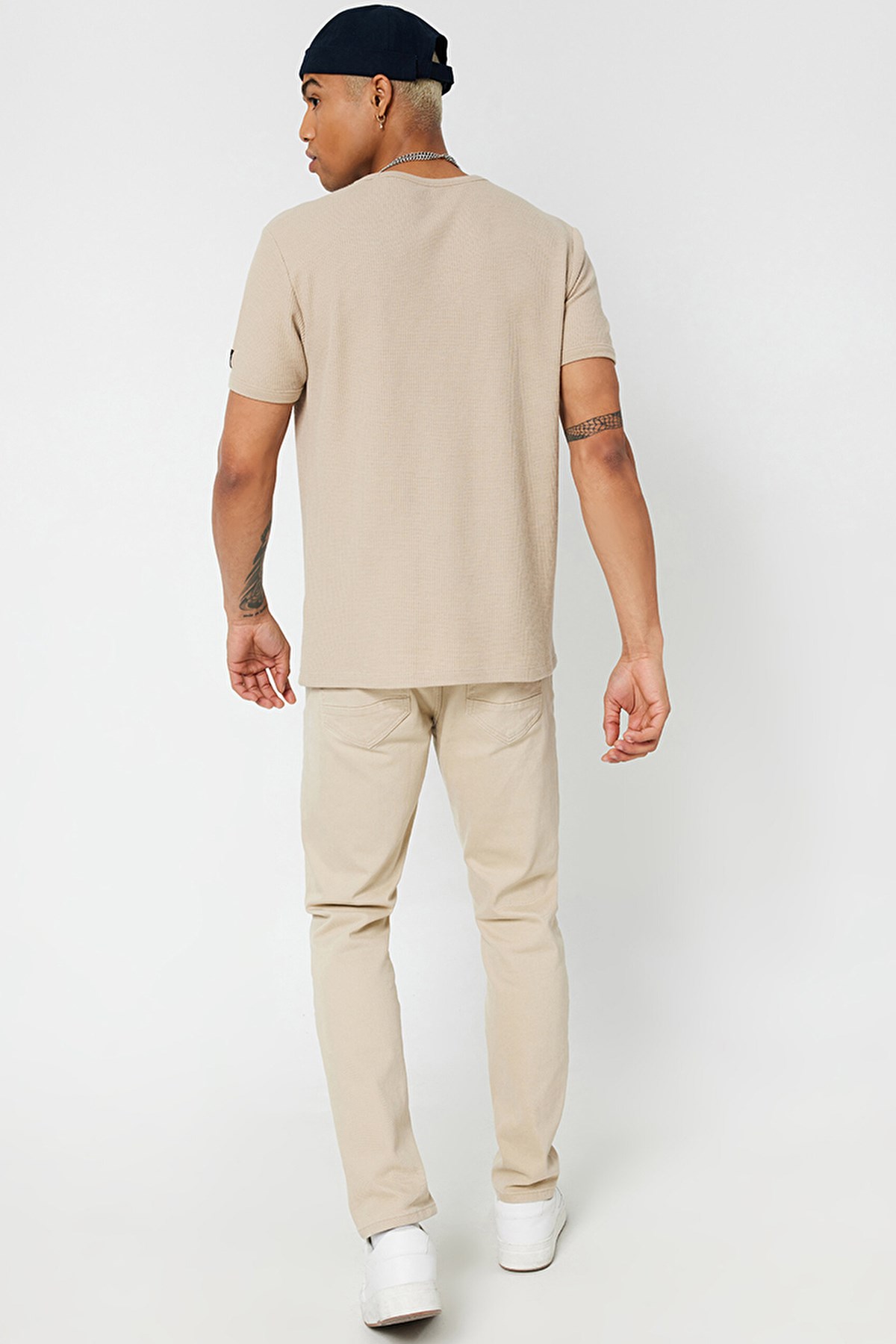 Loft Regular Fit Erkek Tişört LF2029027 Bej
