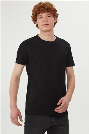 Loft Regular Fit Erkek Tişört LF2029027 Siyah