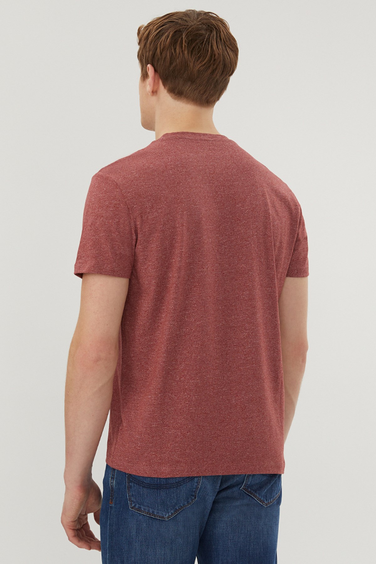 Loft Erkek Tişört LF2029040 Bordo