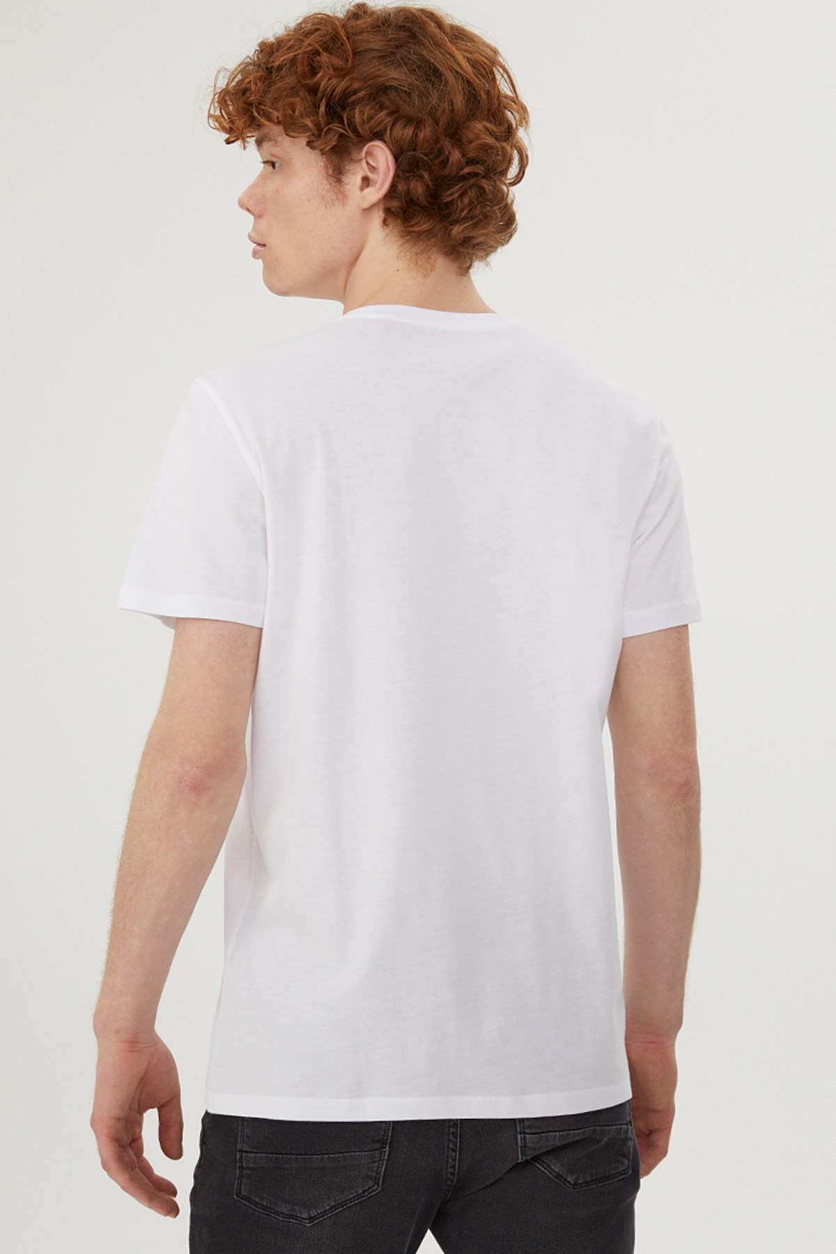 Loft Beyaz Erkek Tişört LF2029051 Beyaz