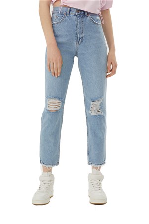Loft Mom Valena Kadın Jean Pantolon LF2029093