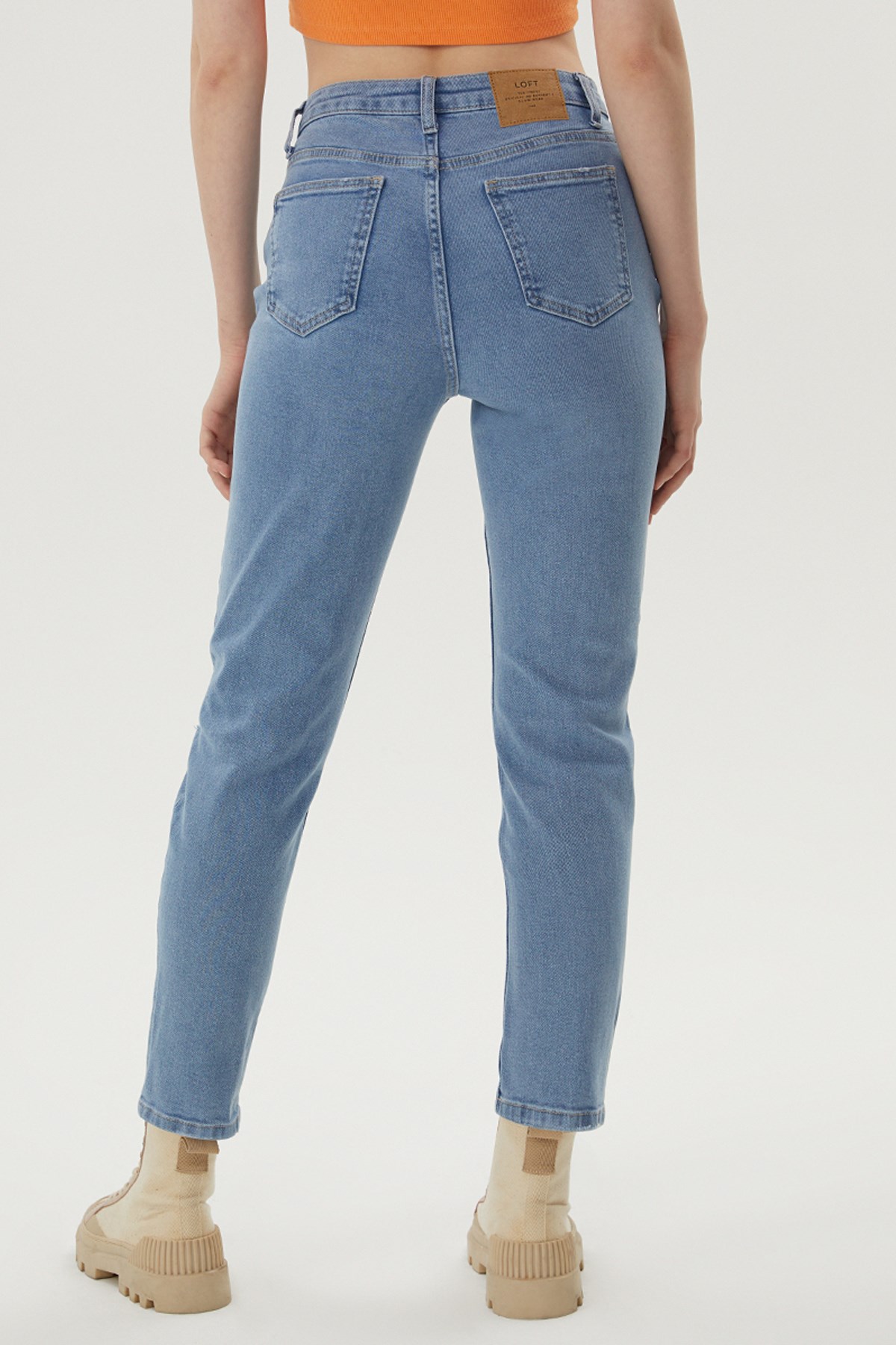 Loft Girlfriend Tessa Light Kadın Jean Pantolon LF2029095 Standart