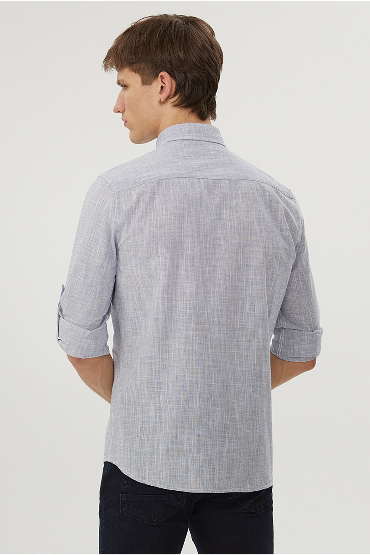 Loft Erkek Gömlek LF2029097 Mavi