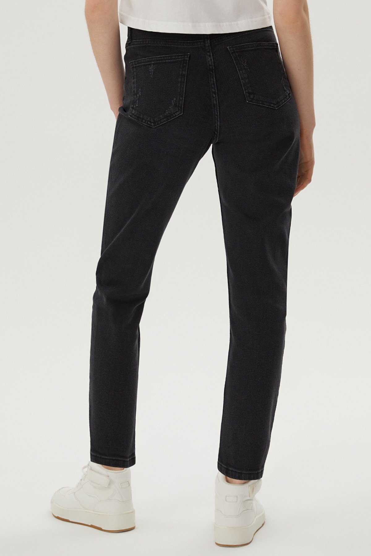 Loft Girlfriend Tessa Black Kadın Jean Pantolon LF2029098 Standart
