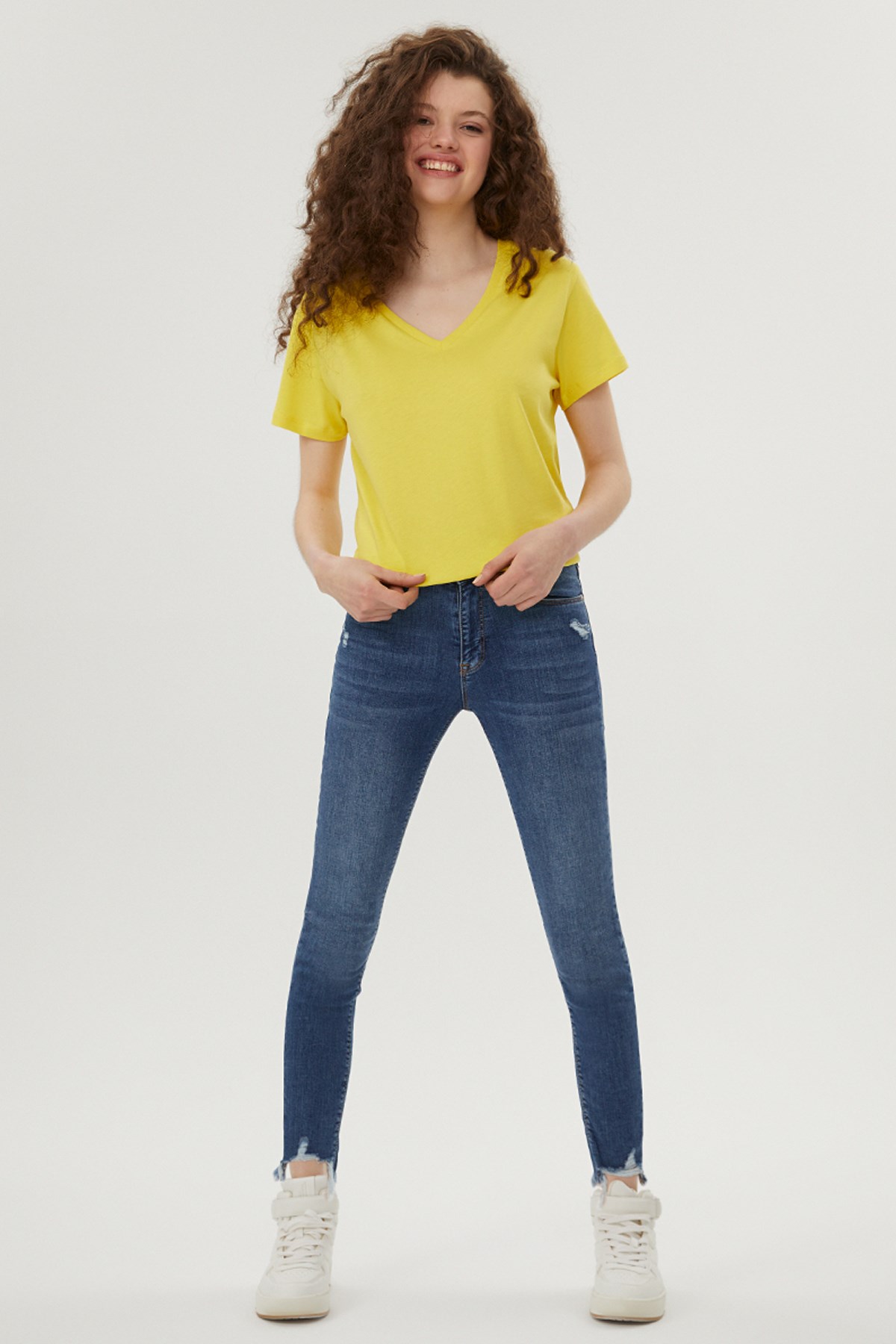 Loft Nicole Jona Kadın Jean Pantolon LF2029131 Standart