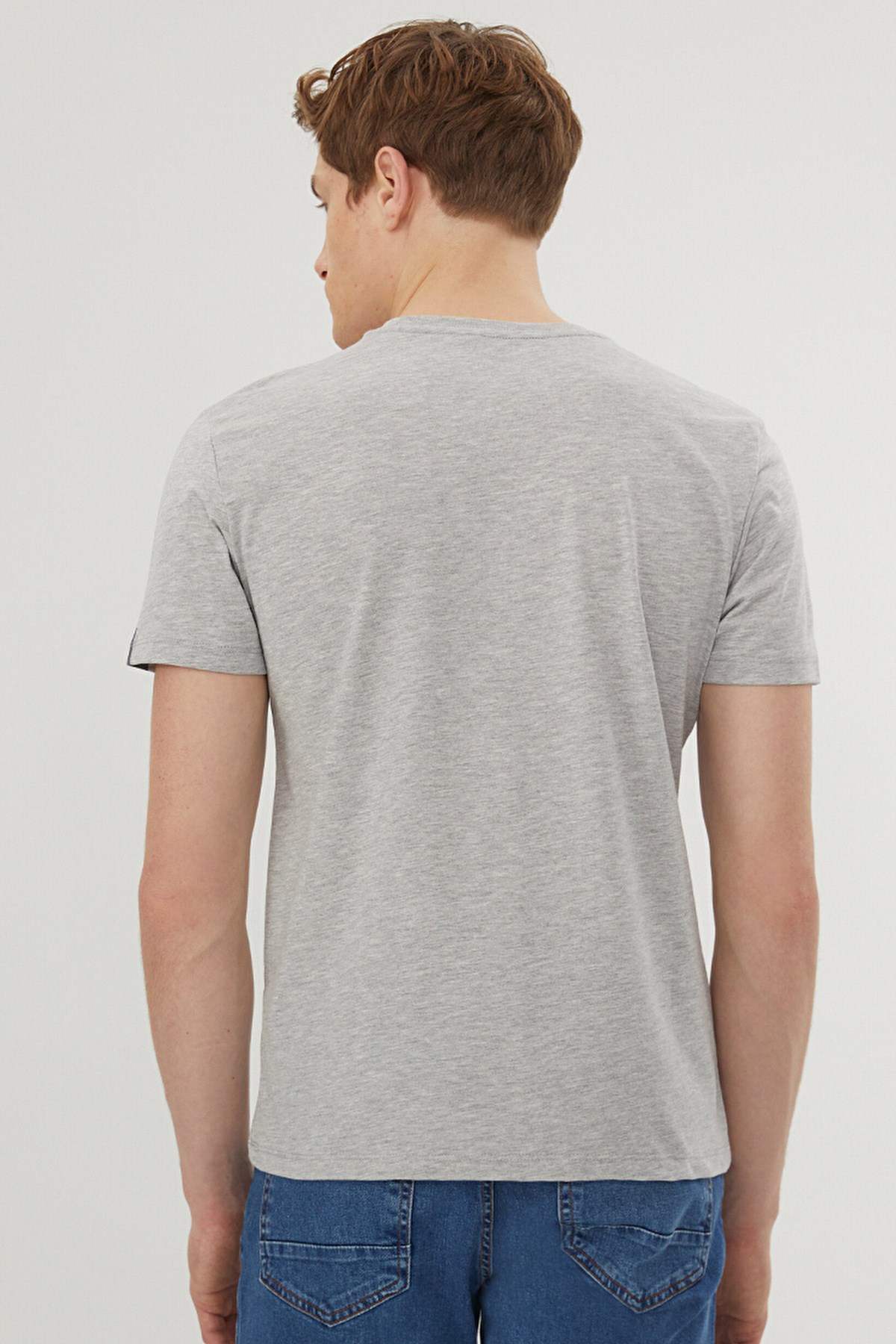 Loft Regular Fit Erkek Tişört LF2029278 Gri