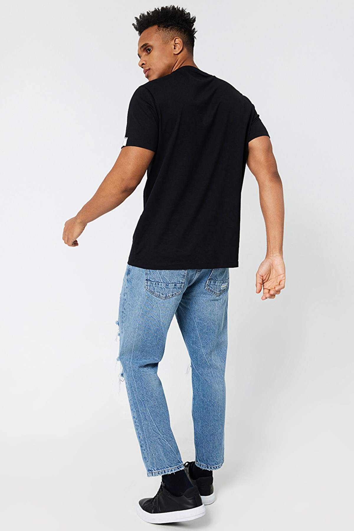 Loft Regular Fit Erkek Tişört LF2029278 Siyah