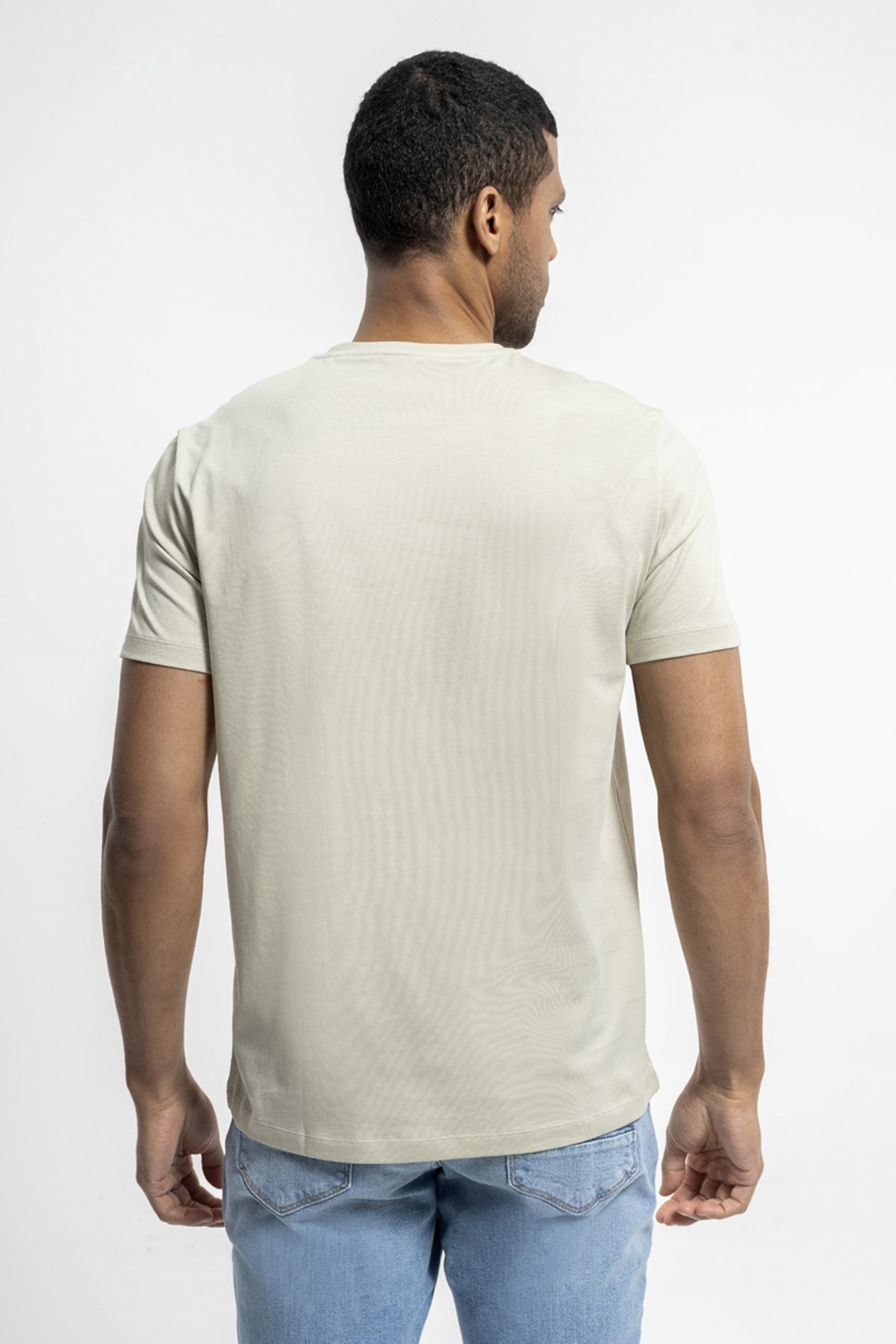 Loft Regular Fit Erkek Tişört LF2029279 Krem