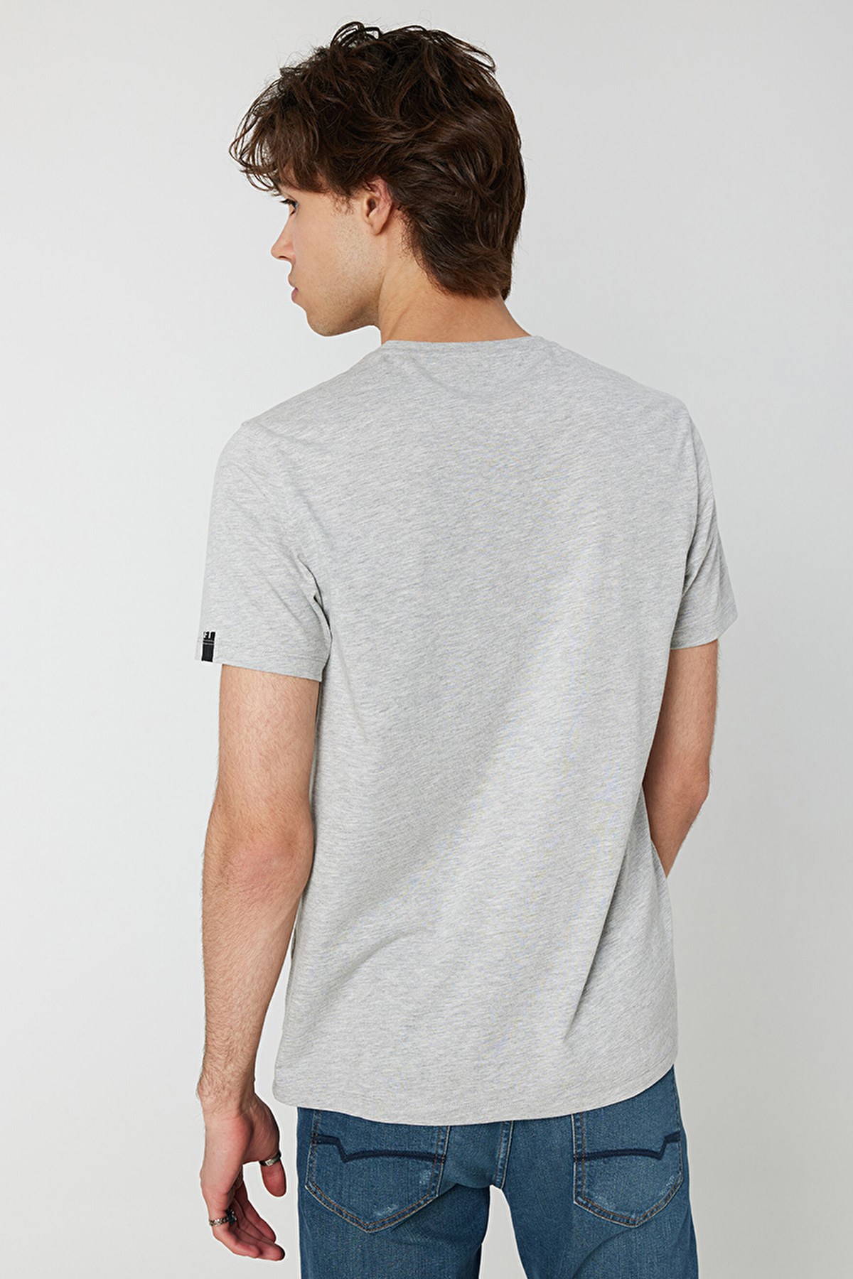 Loft Regular Fit Erkek Tişört LF2029279 Gri