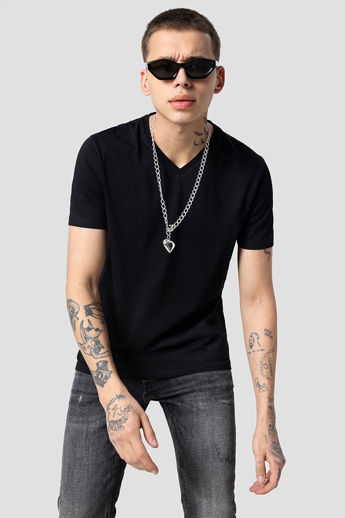 Loft Regular Fit Erkek Tişört LF2029279 Siyah