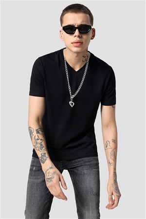 Loft Regular Fit Erkek Tişört LF2029279 Siyah
