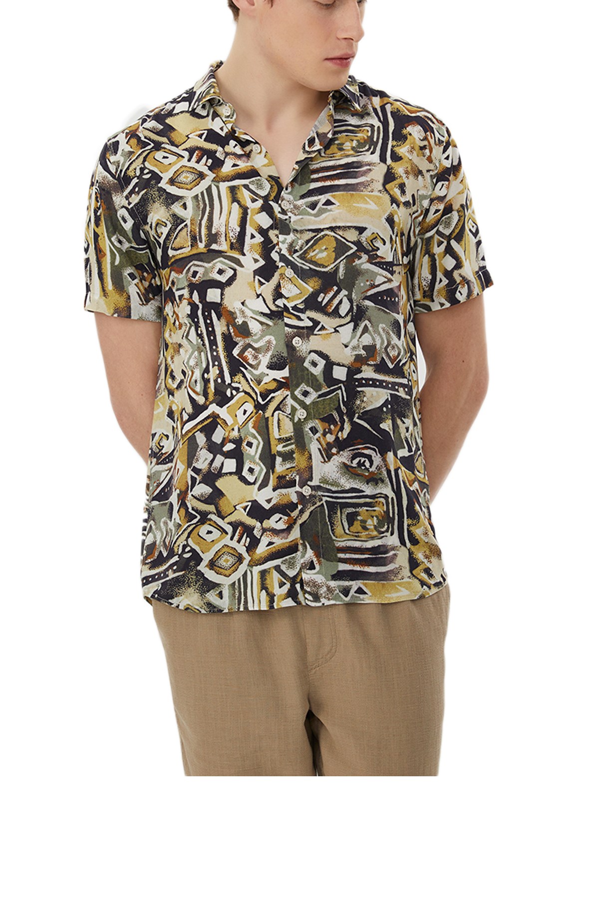 Loft Haki Erkek GömlekLF2029301 Haki