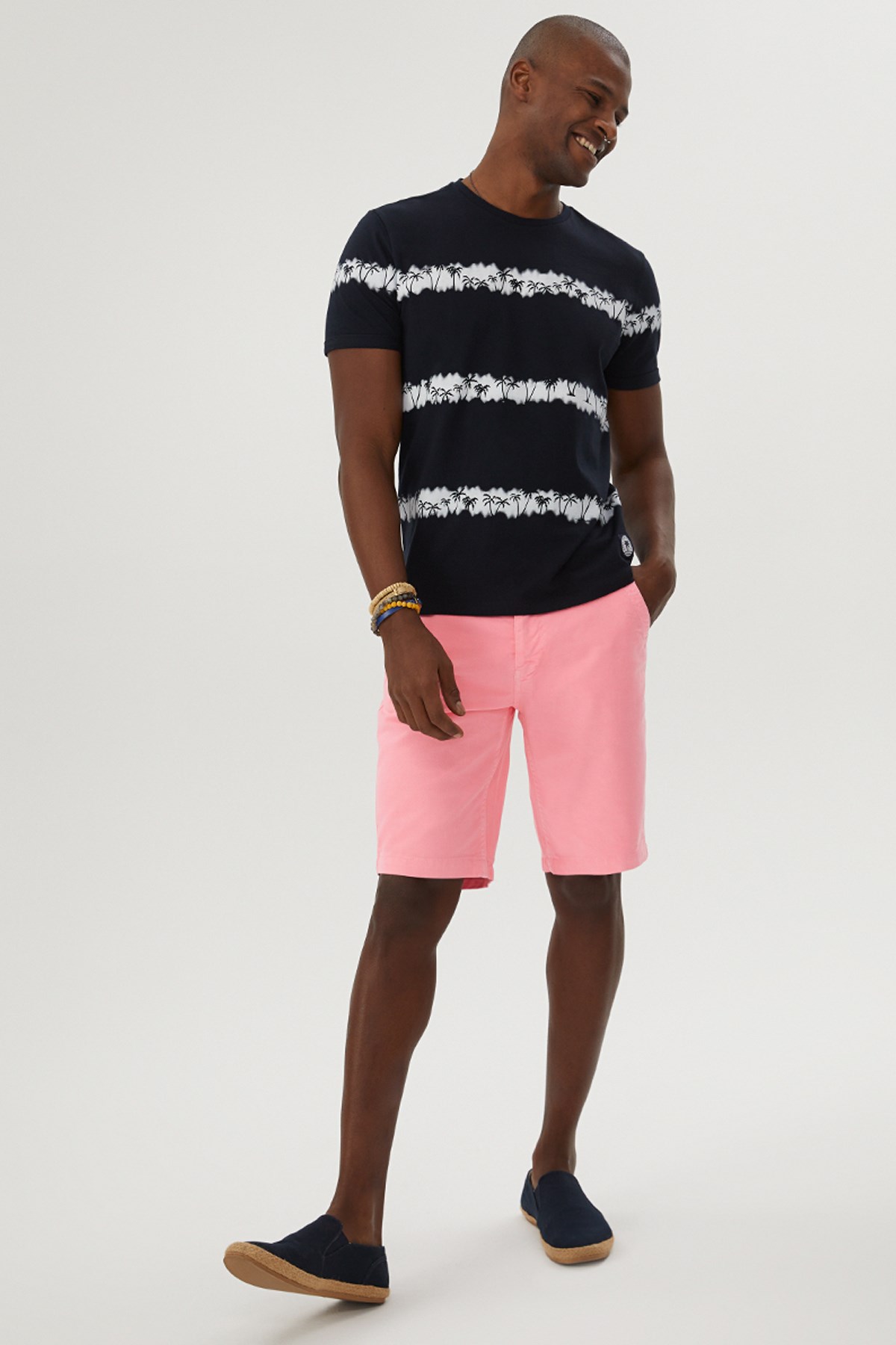 Loft Laci Erkek Tişört LF2029364 Lacivert