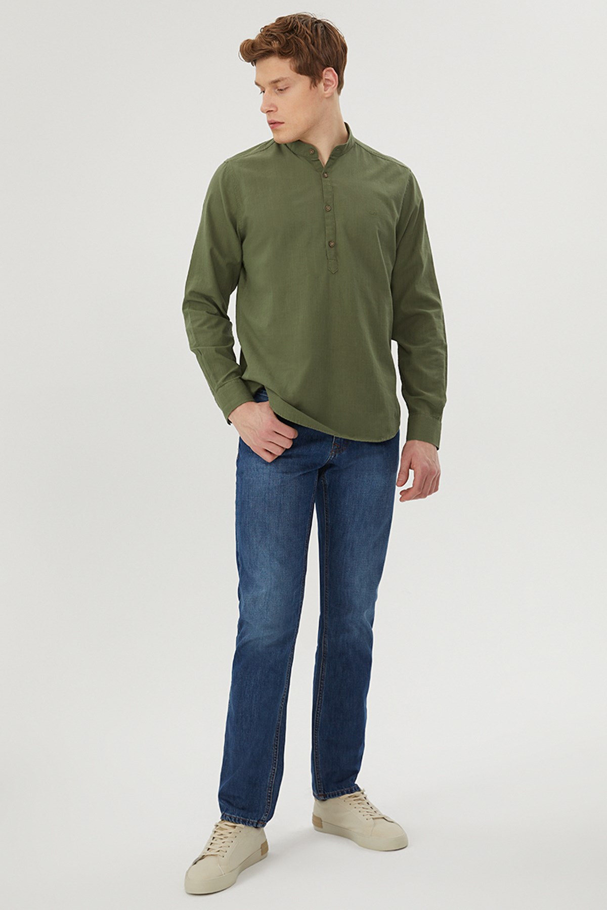 Loft Regular Fit Erkek Gömlek LF2029369 Haki