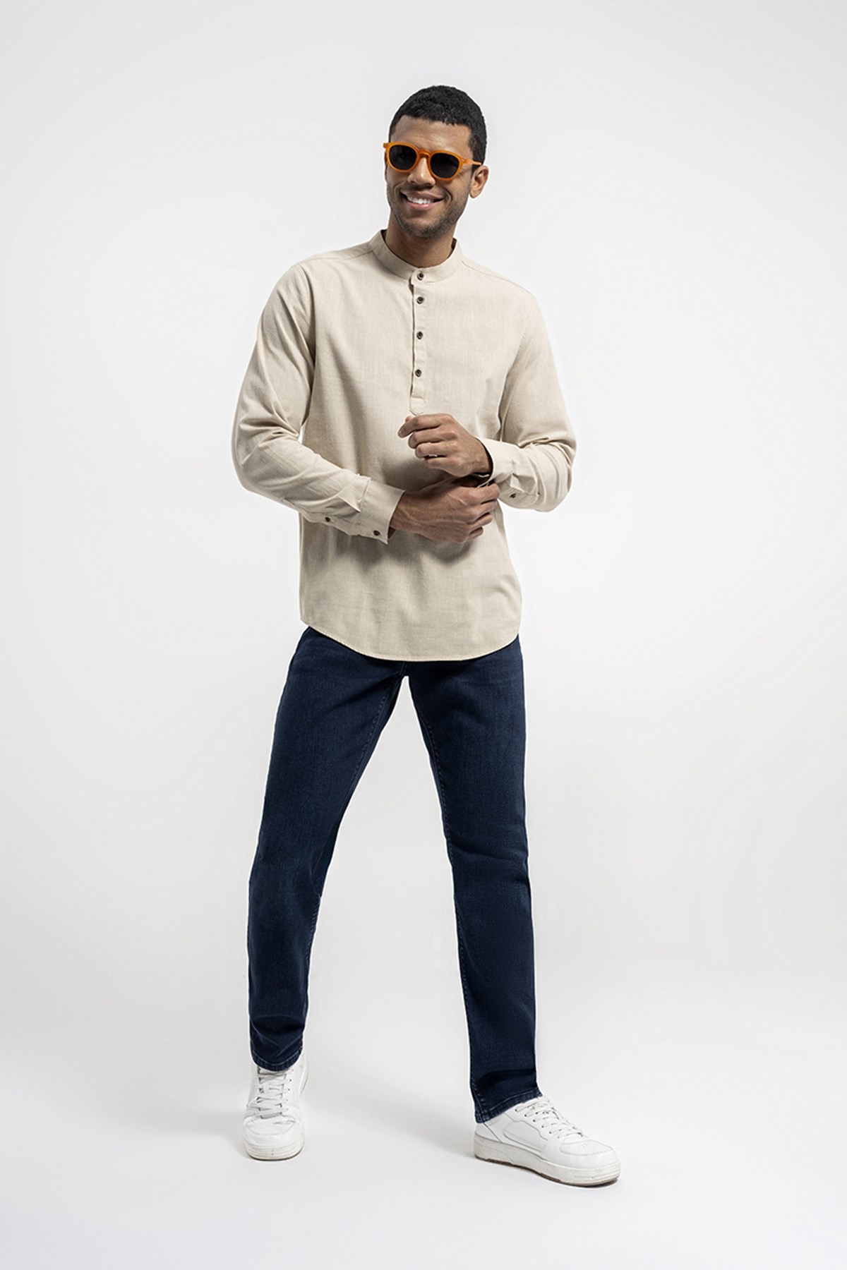 Loft Regular Fit Erkek Gömlek LF2029369 Bej