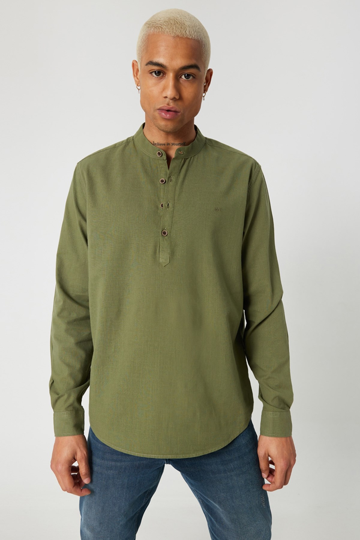 Loft Regular Fit Erkek Gömlek LF2029369 Haki