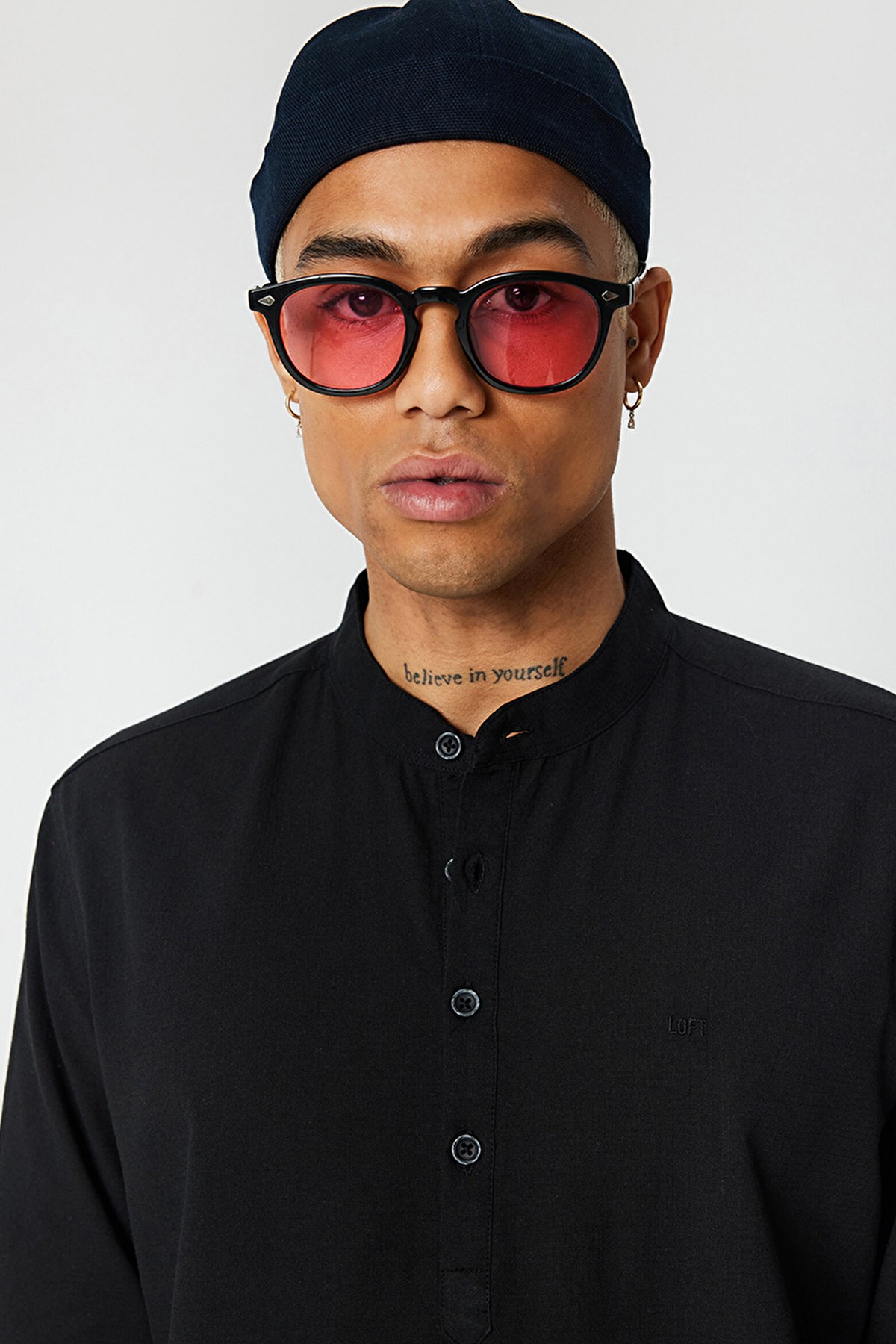 Loft Regular Fit Erkek Gömlek LF2029369 Siyah