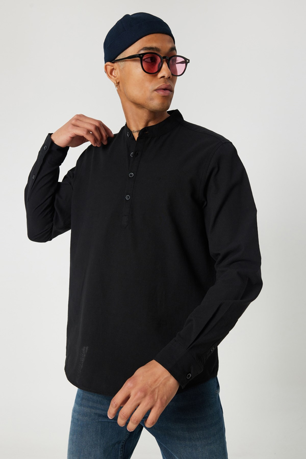 Loft Regular Fit Erkek Gömlek LF2029369 Siyah