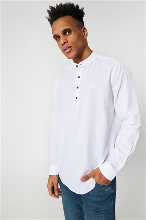 Loft Regular Fit Erkek Gömlek LF2029369 Beyaz