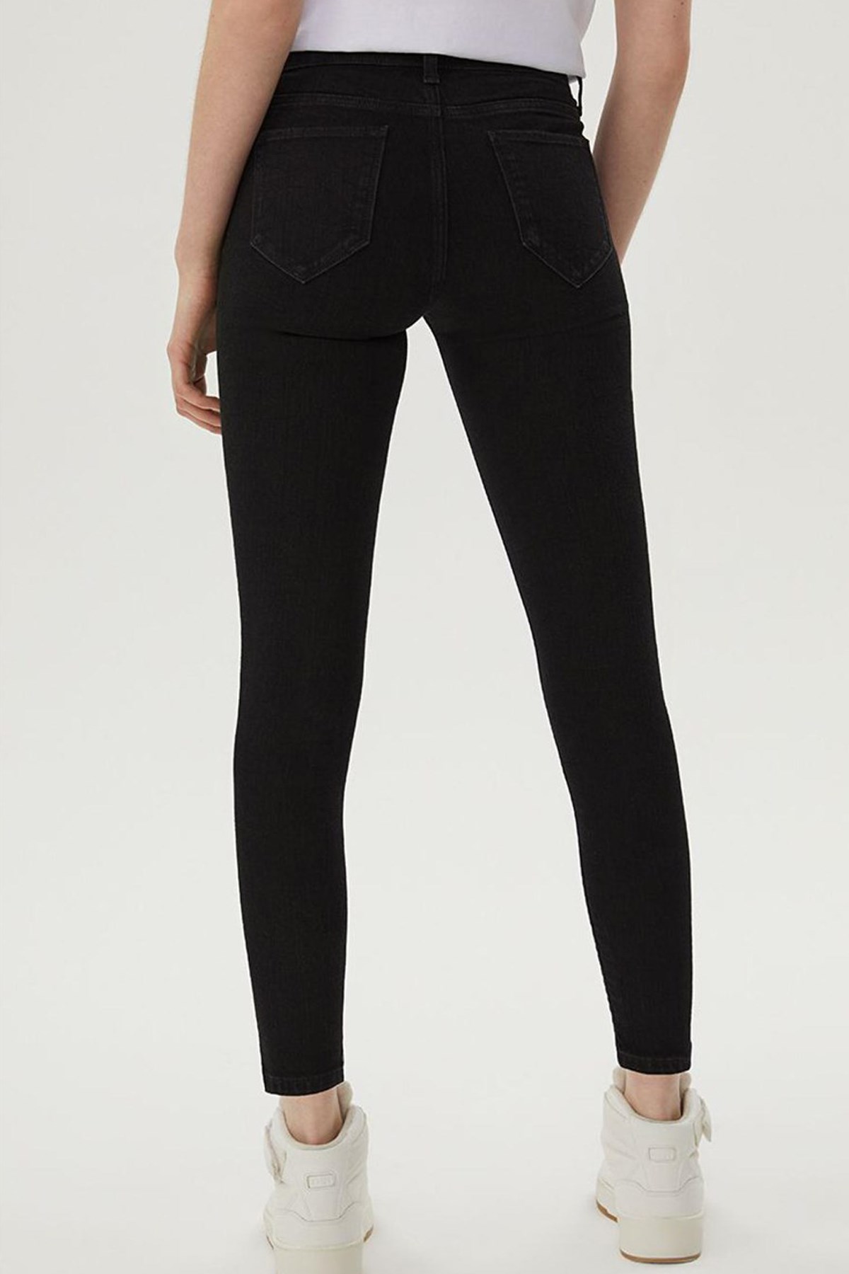 Loft Nicole Mary Black Kadın Jean Pantolon LF2029439 Standart