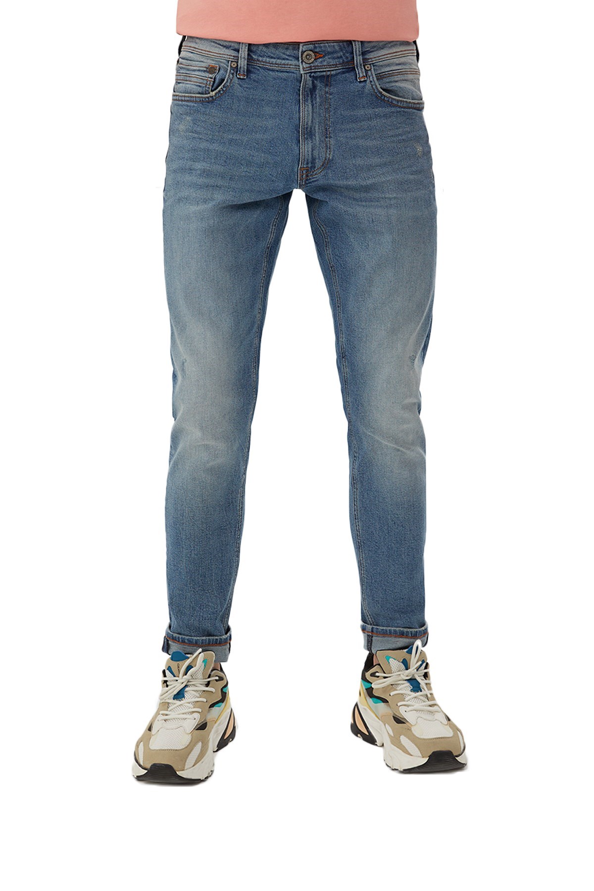 Loft Ricardo Theon Erkek Jean PantolonLF2029492 Mavi