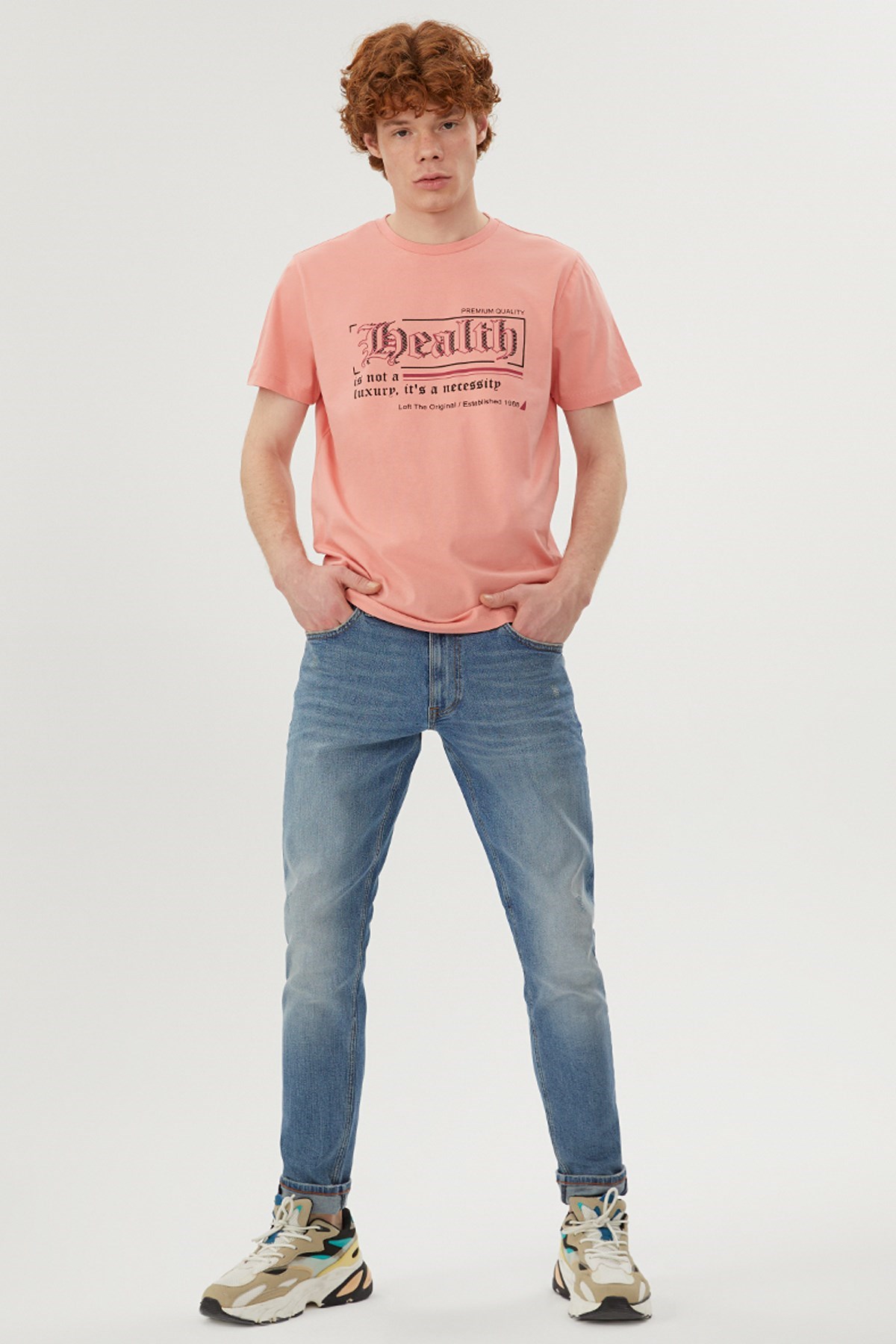 Loft Ricardo Theon Erkek Jean PantolonLF2029492 Mavi