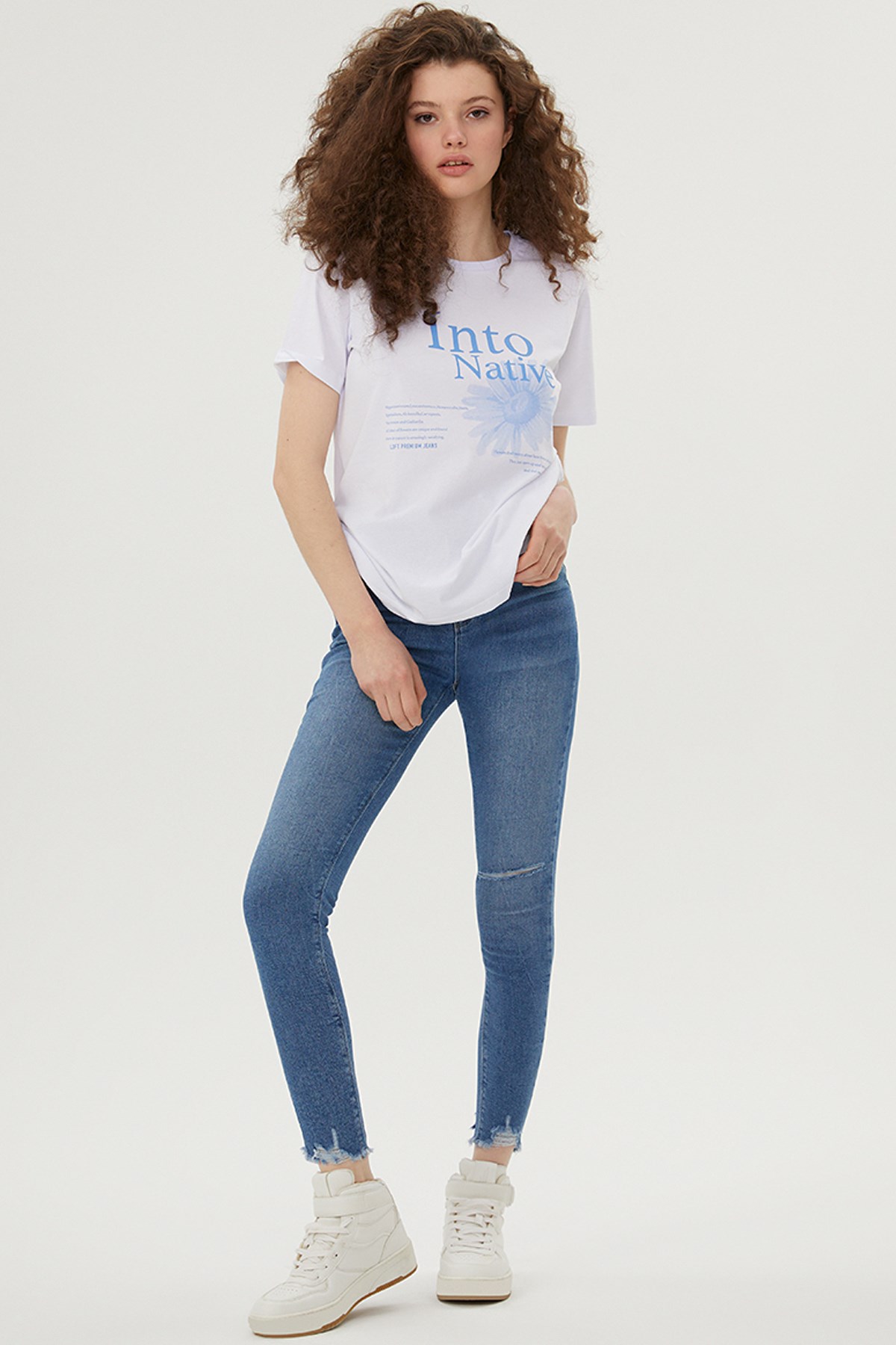 Loft Natalie Lola Light Kadın Jean PantolonLF2029516 Standart