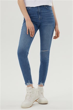 Loft Natalie Lola Light Kadın Jean PantolonLF2029516 Standart