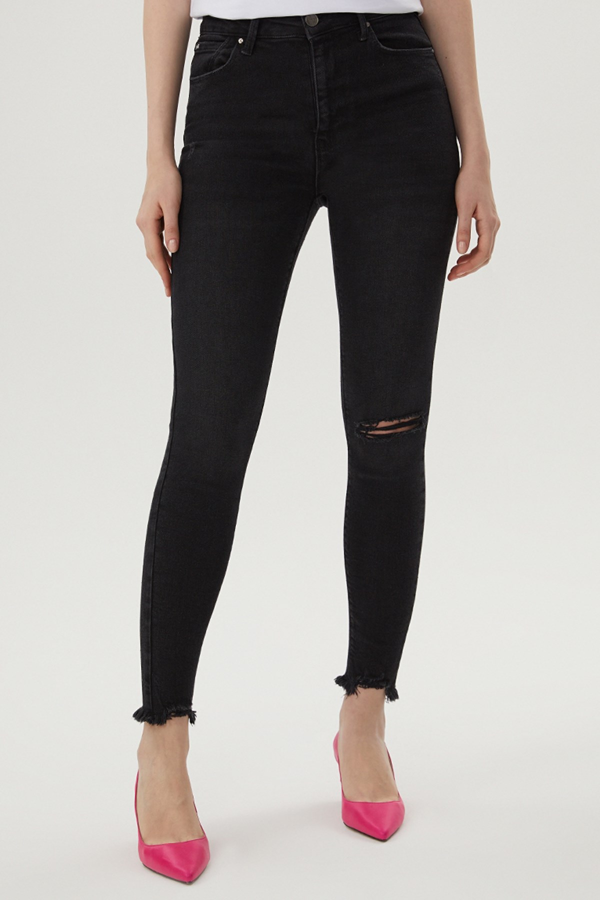 Loft Natalie Lola Antra Kadın Jean PantolonLF2029517 Standart