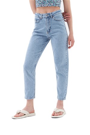 Loft Mom Jeans JESIL Light Kadın Pantolon LF2029582 Mavi