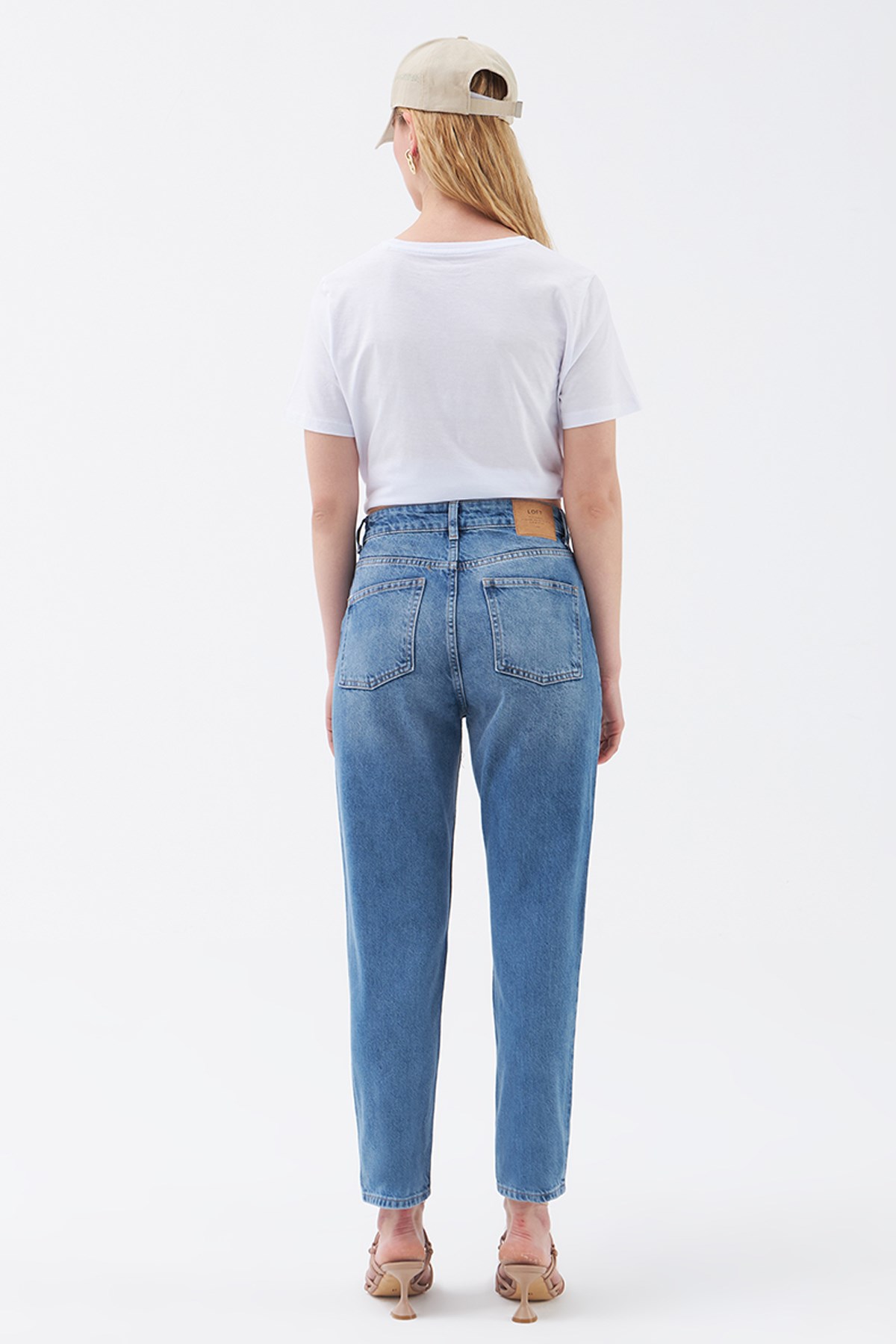 Loft Mom Jeans JESIL Mid Kadın Pantolon LF2029583 Standart