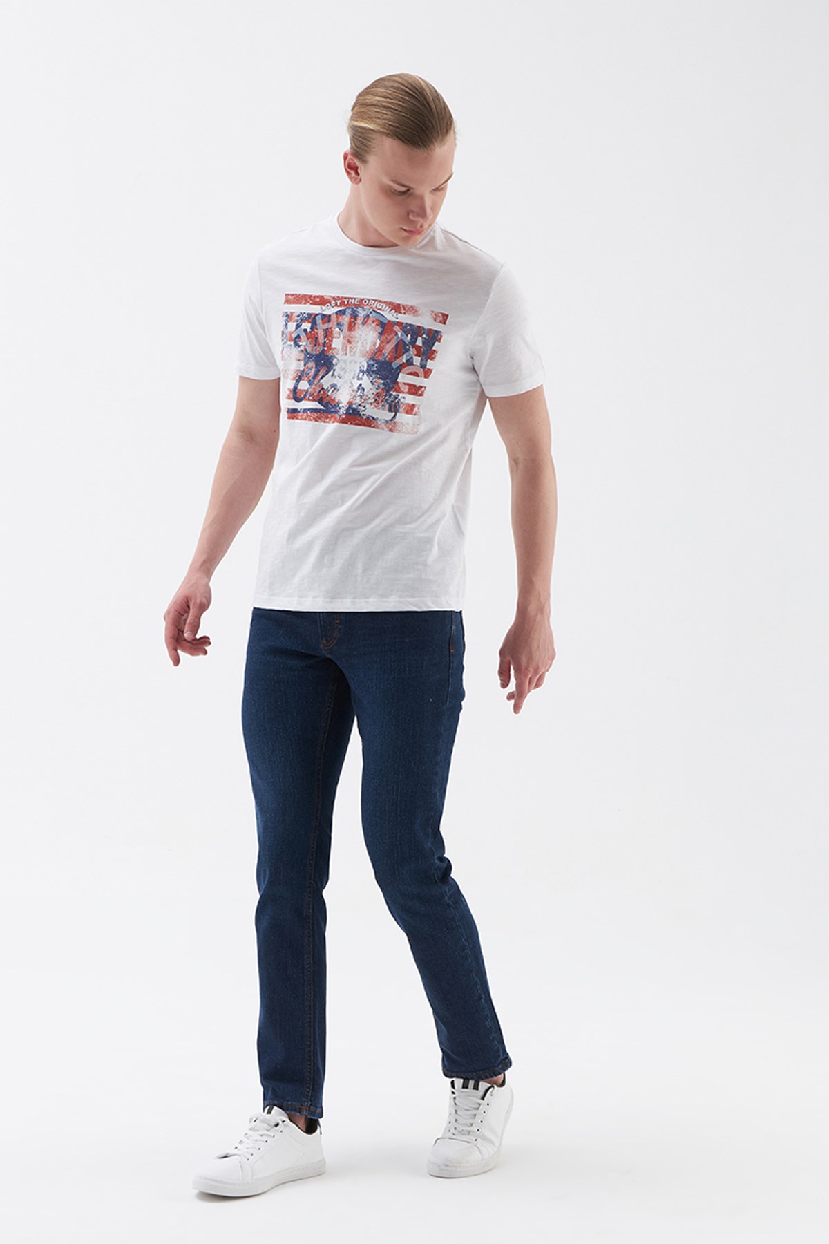 Loft Beyaz Erkek Tişört LF2029691 Beyaz