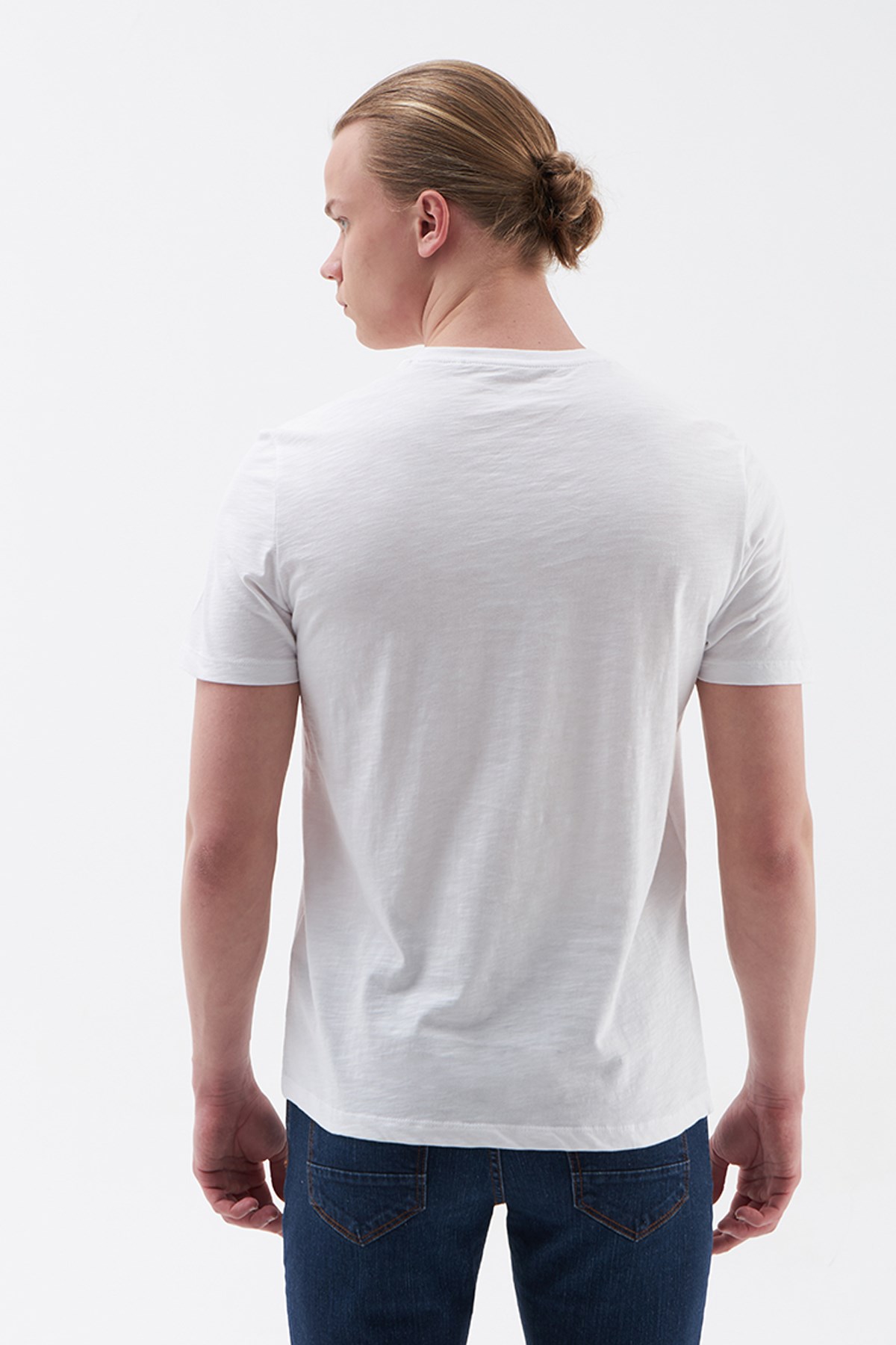 Loft Beyaz Erkek Tişört LF2029691 Beyaz