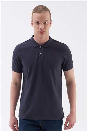 Loft Erkek Polo Yaka Tişört LF2029696 Lacivert