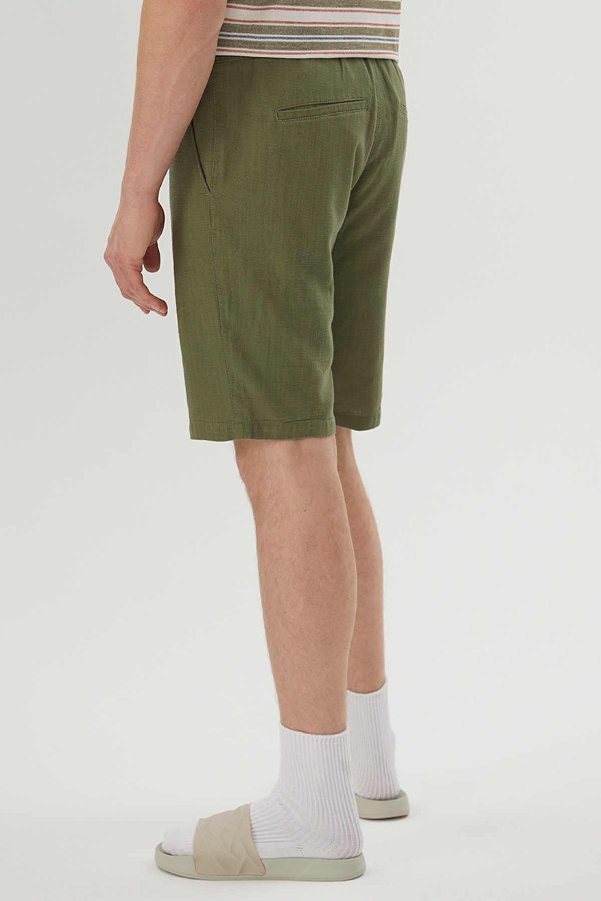 Loft Regular Fit Erkek Şort LF2029713 Haki