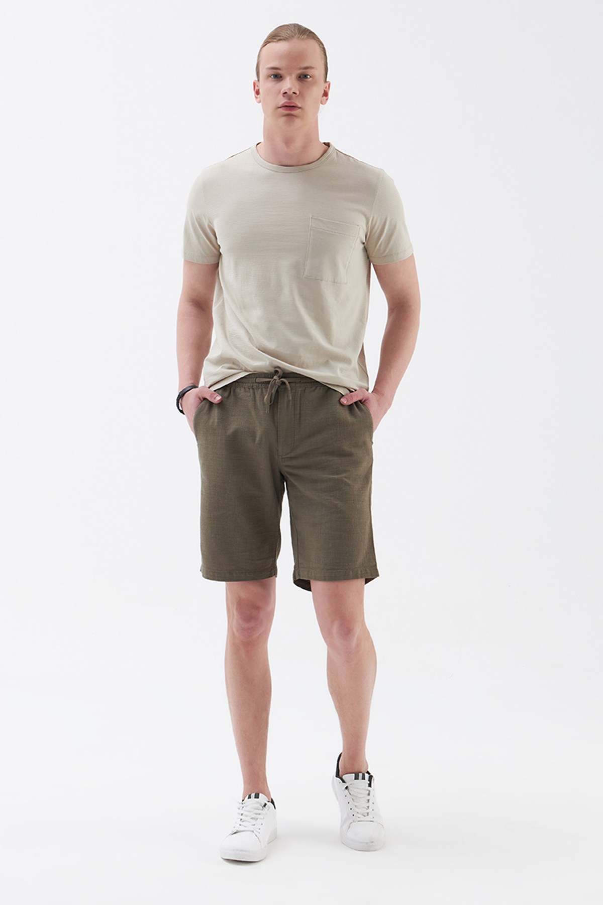 Loft Regular Fit Erkek Şort LF2029713 Haki