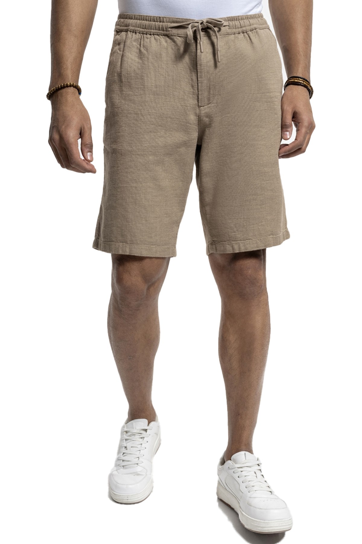 Loft Regular Fit Erkek Şort LF2029713 Krem