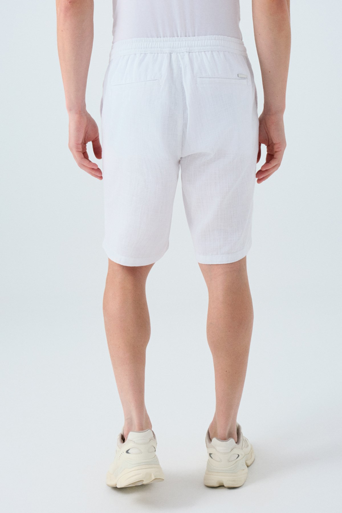 Loft Regular Fit Erkek Şort LF2029713 Beyaz