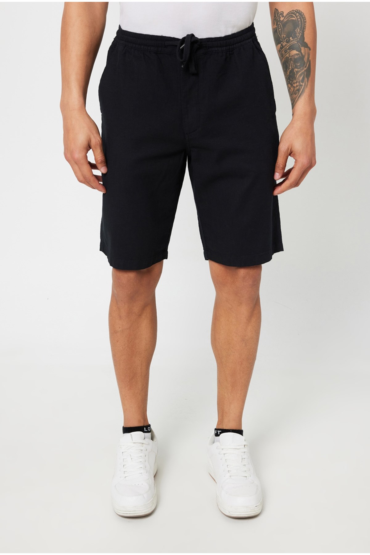 Loft Regular Fit Erkek Şort LF2029713 Siyah
