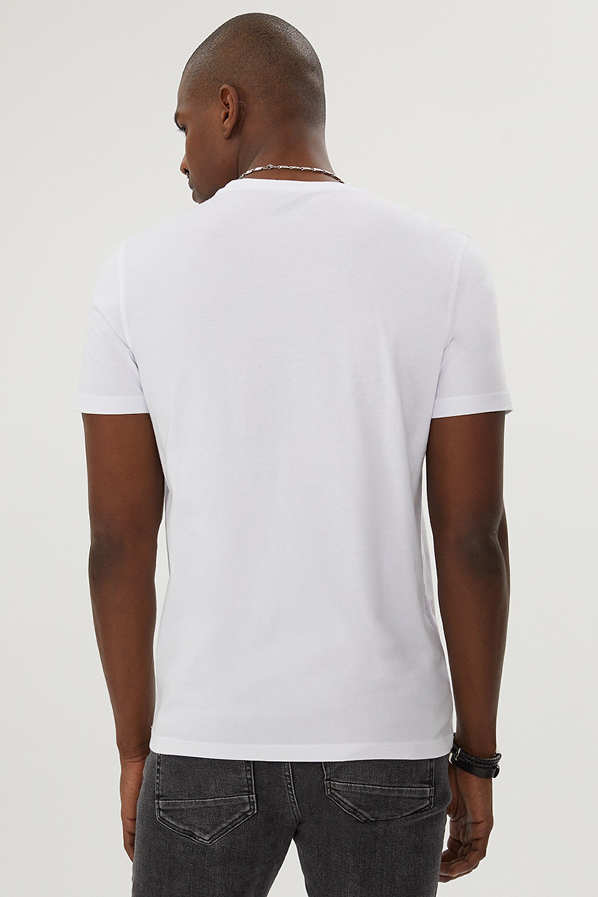 Loft Beyaz Erkek Tişört LF2029823 Beyaz
