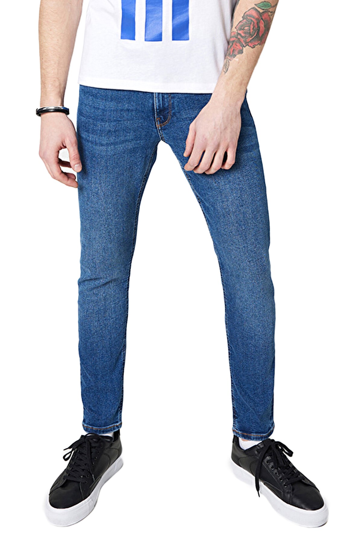 Loft Jaden Ultra Skinny Fit Erkek Pantolon LF2029889 Mavi