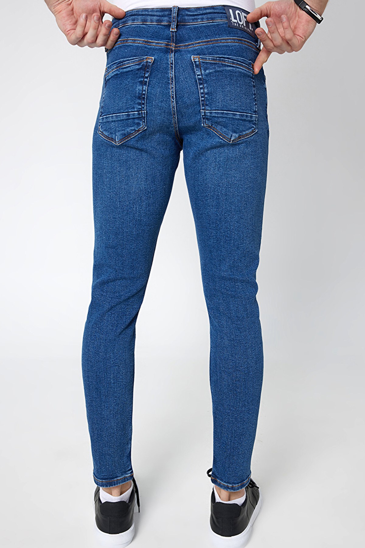 Loft Jaden Ultra Skinny Fit Erkek Pantolon LF2029889 Mavi