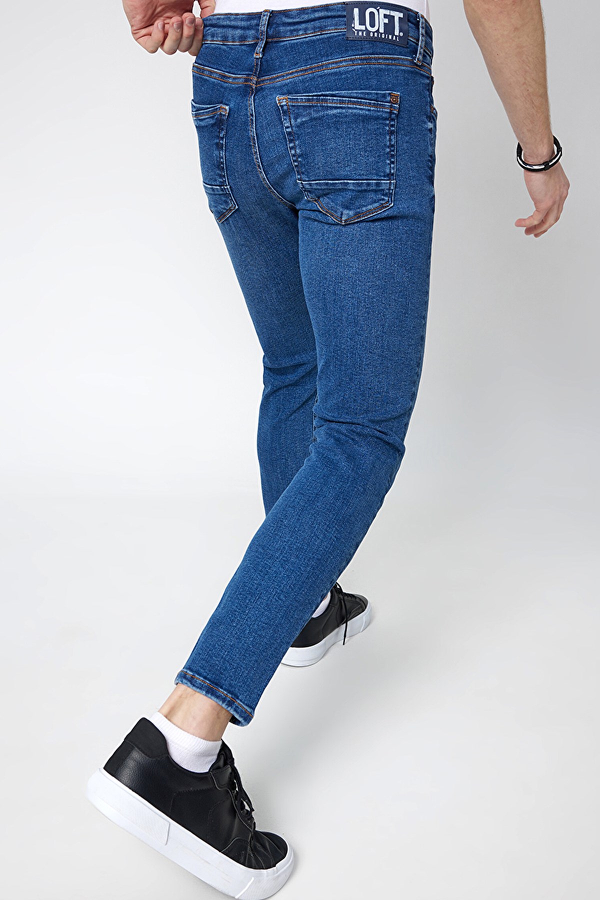 Loft Jaden Ultra Skinny Fit Erkek Pantolon LF2029889 Mavi