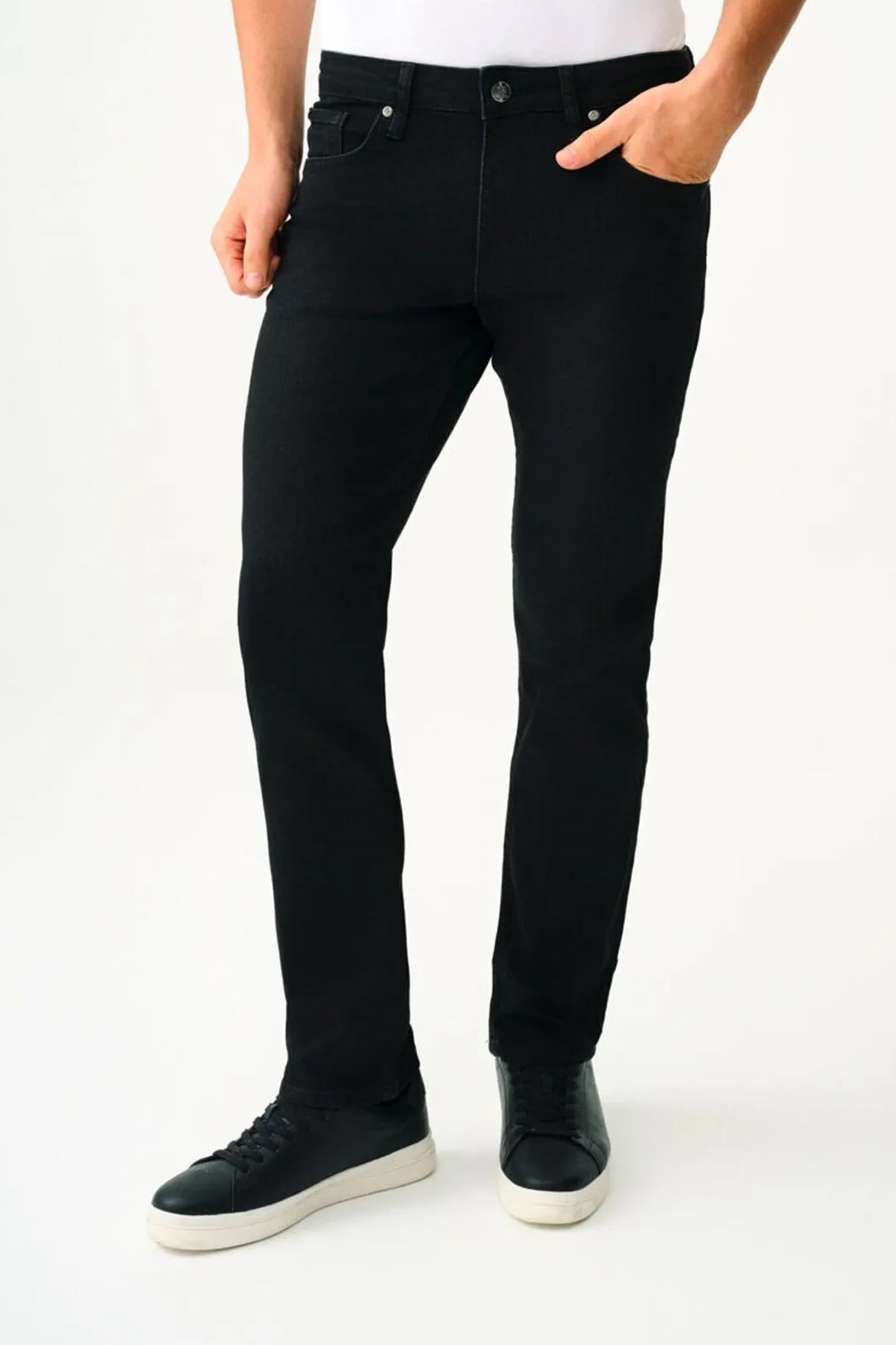 Loft Carlos Leo Erkek Jean Pantolon LF2029997 Siyah