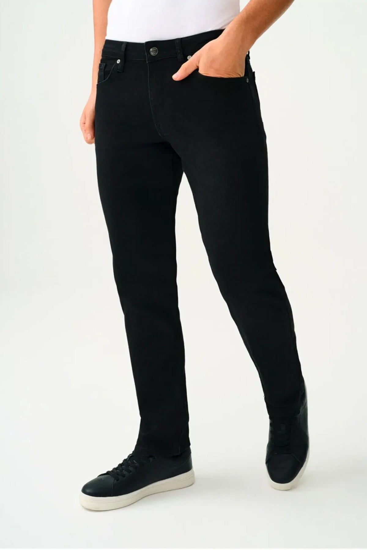 Loft Carlos Leo Erkek Jean Pantolon LF2029997 Siyah