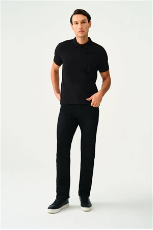 Loft Carlos Leo Erkek Jean Pantolon LF2029997 Siyah
