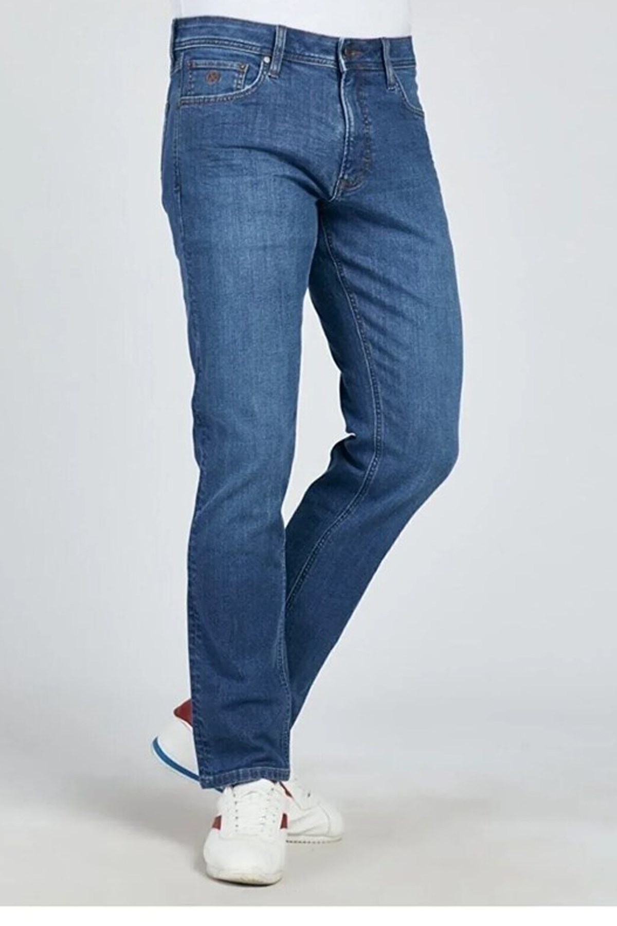 Loft Carlos Leo Erkek Jean Pantolon LF2029999 Mavi