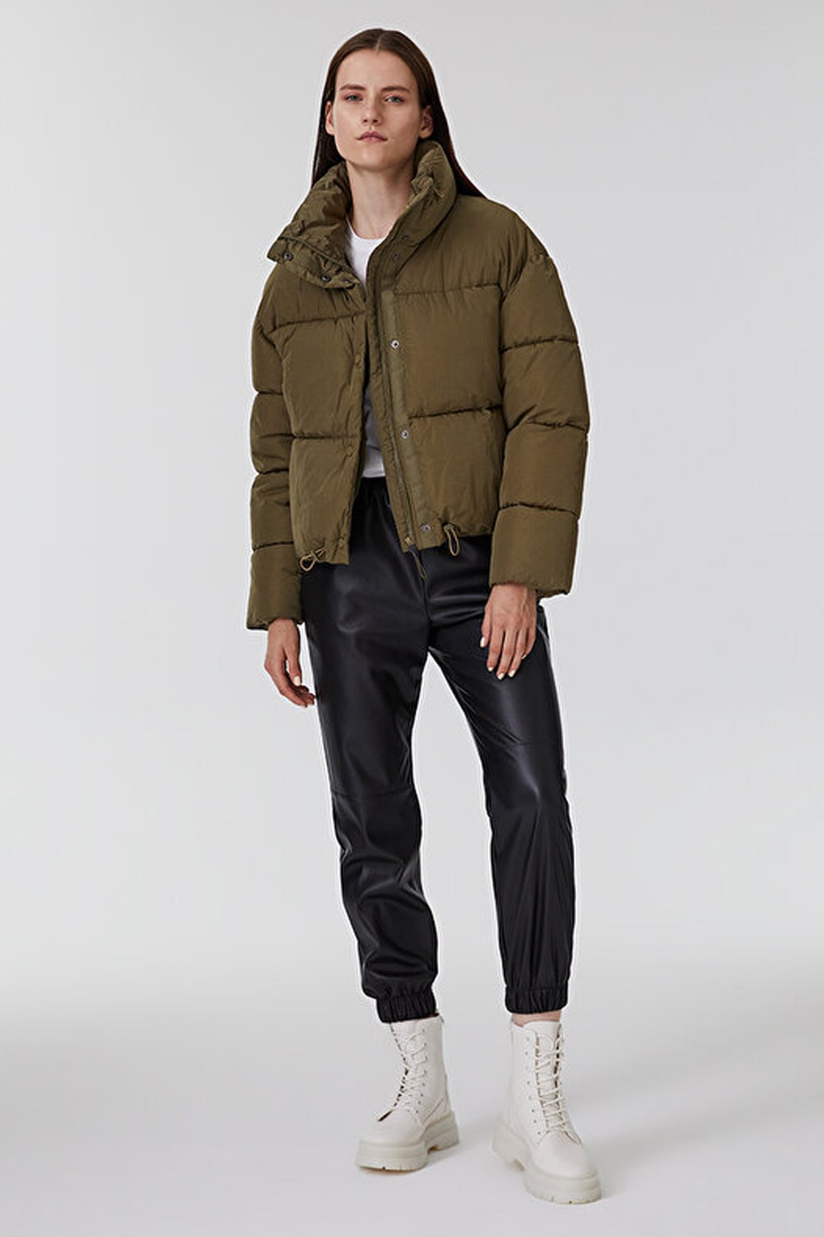 Loft Kadın Mont LF2030144 Haki
